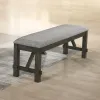New Classic D1902-25 Gulliver - Bench - Rustic Brown