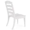 Riverside Furniture 37258 Cora - Ladderback Side Chair (Set of 2) - Cloud