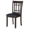 CoasterEveryday 102672 Lavon - Wood Dining Side Chair (Set of 2) - Espresso And Black