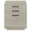 CoasterEssence 805882 Loomis - 3-Drawer Home Office File Cabinet - Whitewashed Gray