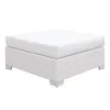 Furniture of America CM-OS2128WH-F Somani - Large Ottoman - White