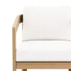New Classic G5511-21-WHT Wesley - Patio Club Chair With Cushion - White