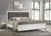 Coaster Fine Furniture 224861KE Sonora - Eastern King Upholstered Panel Bed - White