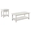 Coaster Fine Furniture 710558-S2 Payne - 2 Piece Coffee And 1-Drawer End Table Set - White