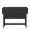 New Classic D4103-40 Sable Crest - Drop Leaf Server - Black