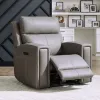 Liberty Furniture 7021LG-13P Camden - Swivel Glider Recliner P3 - Aline Light Gray
