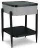 Ashley Furniture A4000550 Jorvalee - Accent Table with Speaker - Gray / Black