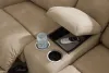 Ashley Furniture 61004S5 Ashley Furniture 61004S5 Next-Gen Durapella - 5-Piece Power Reclining Sectional With Storage Console - Sand