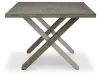 Ashley Furniture D766-25 Krystanza - Rectangular Dining Room Table - Weathered Gray