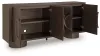 Ashley Furniture A4000703 Veeda - Accent Cabinet - Dark Brown