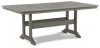 Ashley Furniture P802-625 Visola - RECT Dining Table w/Umb OPT - Gray