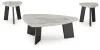 Ashley Furniture T389-13 Lilyberg - Occasional Table Set (Set of 3) - Gray / Black