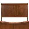 Liberty Furniture 589-BR21H Rustic Traditions - Queen Sleigh Headboard - Rustic Cherry