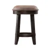 Liberty Furniture 297-OT9001 Paradise Valley - Upholstered Console Stool - Saddle Brown