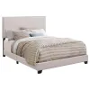 CoasterEveryday 350051KW Boyd - Upholstered California King Panel Bed - Ivory