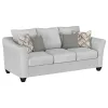 Coaster Fine Furniture 508581-S2 Salizar - 2 Piece Upholstered Flared Arm Sofa Set - Sand