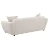 Coaster Fine Furniture 509301 Destino - Chenille Upholstered Splayed Arm Sofa - Greige