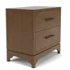 Riverside Furniture 61769 Calhoun - 2-Drawer Nightstand - Whiskey Oak