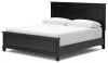 Ashley Furniture B687/31/36/56/58/97 Ashley Furniture B687/31/36/56/58/97 Lanolee - 5 Pc. - Dresser, Mirror, King Panel Bed - Black