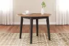 Ashley Furniture D396-15 Gesthaven - Round Dining Room Drop Leaf Table - Natural / Brown