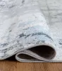 Ashley Furniture R406981 Emertonly - 8' x 10' Washable Rug - Blue / White / Gray