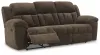 Ashley Furniture 37407/88/94 Ashley Furniture 37407/88/94 Frohn - 2 Pc. - Reclining Sofa, Reclining Loveseat With Console - Chocolate