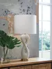 Ashley Furniture L236024 Judrich - Poly Table Lamp - White / Gold Finish