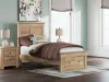 Ashley Furniture PCB1170B22 Ashley Furniture PCB1170B22 Makidern - Twin Panel Storage Bed With Storage Footboard - Tan