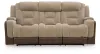 Ashley Furniture PC8350415 Ashley Furniture PC8350415 Mixed Motion - Power Reclining Sofa With Adjustable Headrest - Brownstone