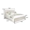 Samuel Lawrence Furniture S466-BR-K19 Riverwood - King Panel Bed