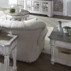 Liberty Furniture 244-OT-O3PCS Liberty Furniture 244-OT-O3PCS Magnolia Manor - 3 Piece Table Set (1 Round Cocktail 2 End Tables) - Antique White