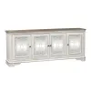 Liberty Furniture 244-TV84 Magnolia Manor - 4 Doors TV Console - Antique White