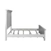 Liberty Furniture 237-BR-KPB River Place - King Panel Bed - Riverstone White & Tobacco