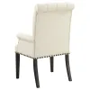 CoasterElevations 107283 Alana - Fabric Upholstered Arm Dining Chair - Beige