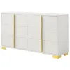 Coaster Fine Furniture 222933 Marceline - 6-Drawer Dresser - White