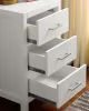 Furniture of America CM-BK970-BED Cassidy - Twin Loft Bed With Drawers - White