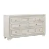 Pulaski Furniture P269100S Camila - 8 Drawer Dresser - Creamy White