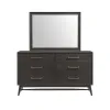 Intercon BY-BR-9891-BLK-C Bayside - Mirror - Black