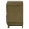 Coaster Fine Furniture 224272 Amsbury - 2-Drawer Nightstand Bedside Table - Nutmeg
