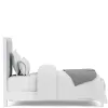 Riverside Furniture 30779-30793-30792 Riverside Furniture 30779-30793-30792 Rosalie - Twin Upholstered Bed - Blue / White