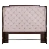 Liberty Furniture 765-BR15HU Liberty Furniture 765-BR15HU Provence Park - King Upholstered Shelter Headboard - Chateau Brown