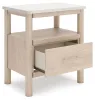 Ashley Furniture B2615-91 Cadmori - One Drawer Night Stand - Two-Tone