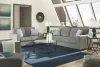 Ashley Furniture 87214/38/35/20/14 Ashley Furniture 87214/38/35/20/14 Altari - 4 Pc. - Sofa, Loveseat, Chair, Ottoman - Alloy