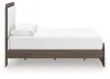 Ashley Furniture PCB1108B7 Ashley Furniture PCB1108B7 Kendanport - Queen Upholstered Bed - White / Brown
