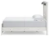 Ashley Furniture B1190B7 Gerridan - Queen Panel Bed With Sconces - White