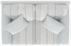 Jackson Furniture Industries 228802-1703/01-1682/26 Lindsey - Loveseat - Snow