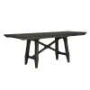 Liberty Furniture 152-CD-7GTS Double Bridge - 7 Piece Gathering Table Set - Dark Brown