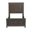 Liberty Furniture 759-YBR-TPBDM Liberty Furniture 759-YBR-TPBDM Thornwood Hills - 3 Piece Bedroom Set (Twin Panel Bed, Dresser & Mirror) - Rock Beaten Brown