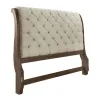 Liberty Furniture 615-BR21HU Americana Farmhouse - Queen Upholstered Sleigh Headboard - Dusty Taupe
