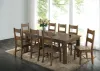 CoasterEveryday 107041-S9 Coleman - 9 Piece Rectangular Dining Set - Rustic Golden Brown